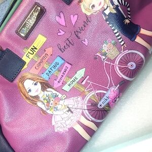 Nikky Lee Twins BUNDLE Boston Bag Pink Women's Bag New Nevever Been Use